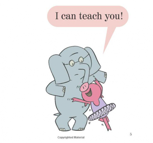 Elephants Cannot Dance! (An Elephant and Piggie Book) 大象不會跳舞