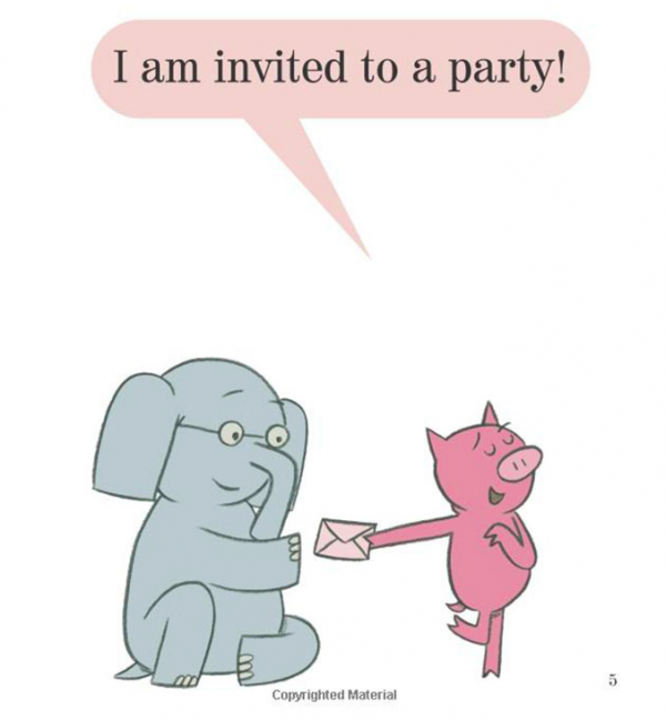 I Am Invited to a Party! (An Elephant and Piggie Book) 我要去派對！