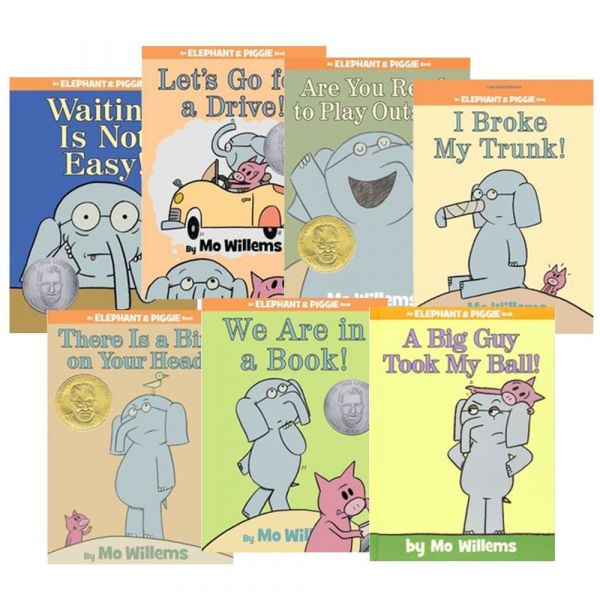 【合購】蘇斯博士Dr. Seuss獎：全7本-我要有耐心+一起去旅行+要不要出去玩？+我把鼻子弄斷了+誰在看我們？+有隻鳥在你頭上！+有人拿走我的球！