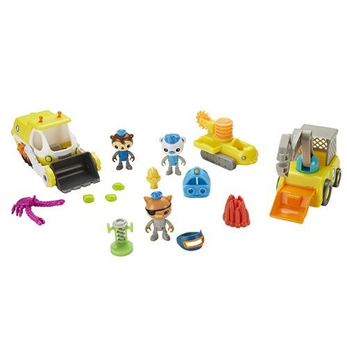 海底小縱隊 - 章魚堡修理艦艇與隊員-買就送海底小縱隊人物介紹貼紙