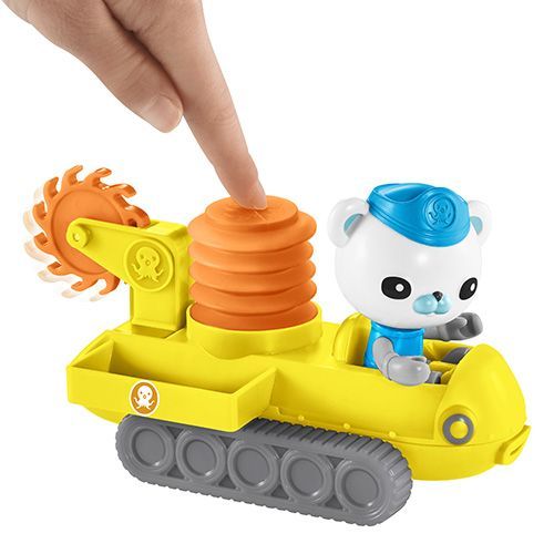 海底小縱隊 - 章魚堡修理艦艇與隊員-買就送海底小縱隊人物介紹貼紙