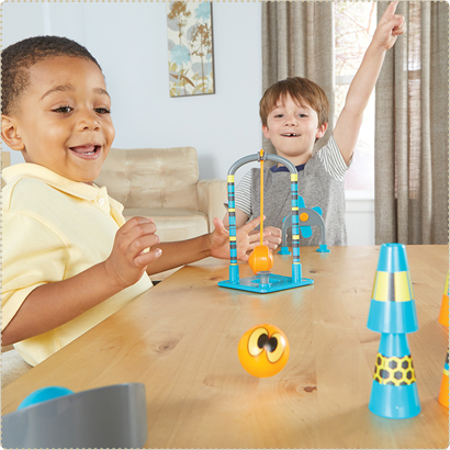 美國 Learning Resources - STEM挑戰賽-飛球鐘擺