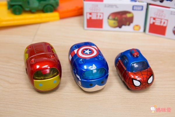 Tomica - 【TOMICA】Disney Tsum Tsum! 疊疊樂小車 漫威 蜘蛛人