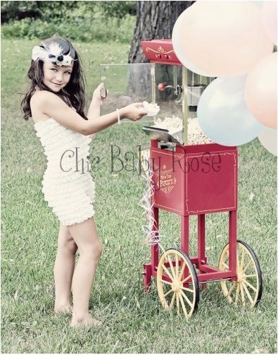 美國 Chic Baby Rose - 純手工蕾絲連身裝-米白 (6-24M)