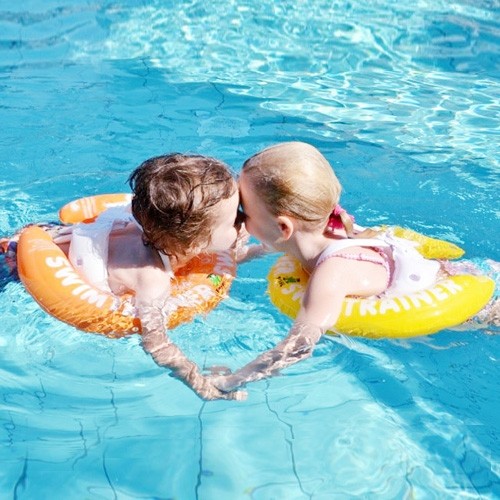 德國 SWIMTRAINER - 總代理公司貨 橘色泳圈-適用2-6y [15-30kg]