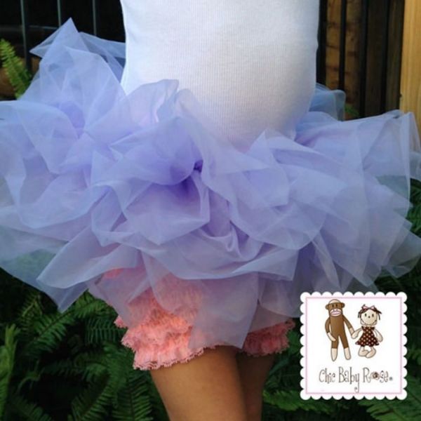 美國 Chic Baby Rose - 雪紡小澎裙-薰衣草紫