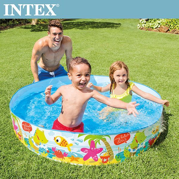 INTEX - 免充氣幼童戲水游泳池 (直徑152cm)
