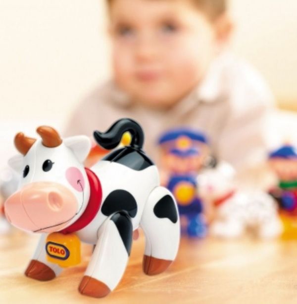 英國 TOLO - 動物公仔-牛-1-5 years