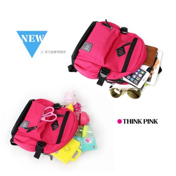 THINK PINK - 迷你後背包/童包-桃紅色