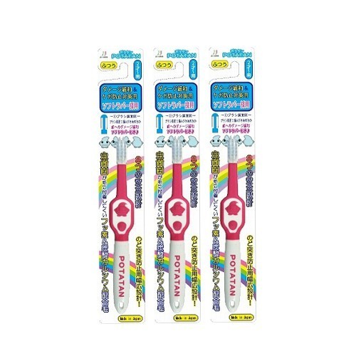 日本川西 - POTATAN負離子兒童安全學習牙刷