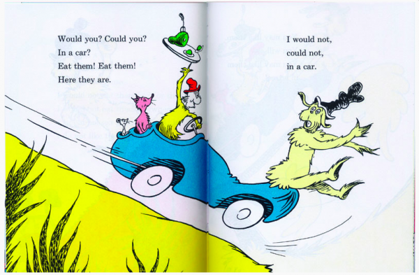 廖彩杏老師有聲書-GREEN EGGS & HAM /平裝繪本+CD