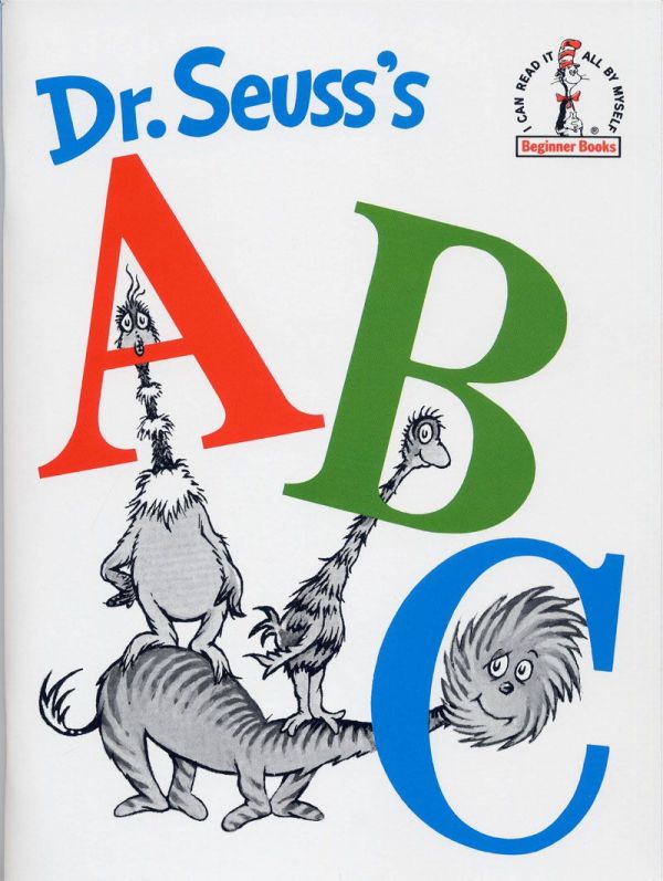 廖彩杏老師有聲書-DR SEUSS ABC/ /平裝繪本+CD