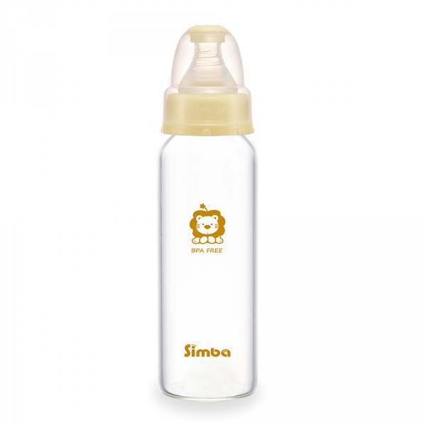 Simba 小獅王辛巴 - 超輕鑽標準玻璃奶瓶6入組-內含240ml*4、120ml*2