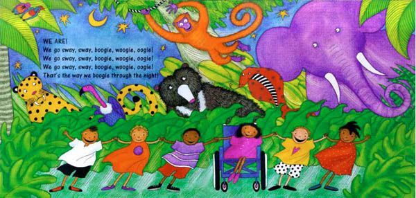 廖彩杏老師有聲書-ANIMAL BOOGIE/BK+VCD