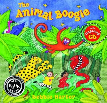廖彩杏老師有聲書-ANIMAL BOOGIE/BK+VCD