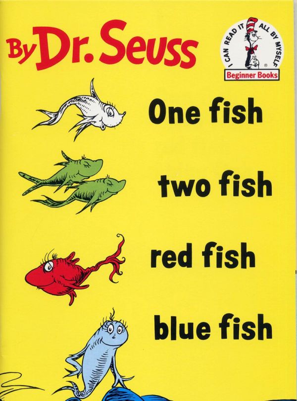 廖彩杏老師有聲書-ONE FISH TWO FISH/BKCD