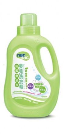 nac nac - 抗敏無添加嬰兒洗衣精-1200mL