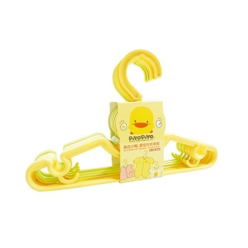 黃色小鴨 - 抗菌衣架-6入