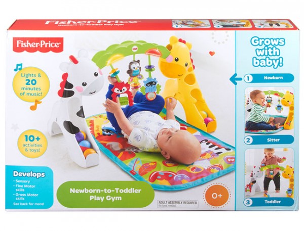 美國Fisher-Price費雪(歡樂動物園健身器)