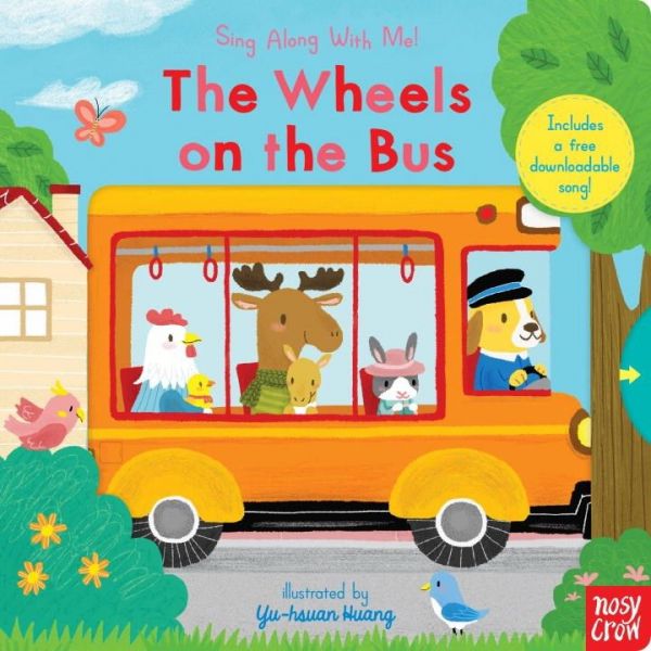 Nosy Crow - Sing Along With Me! 推拉搖轉書-The Wheels on the Bus