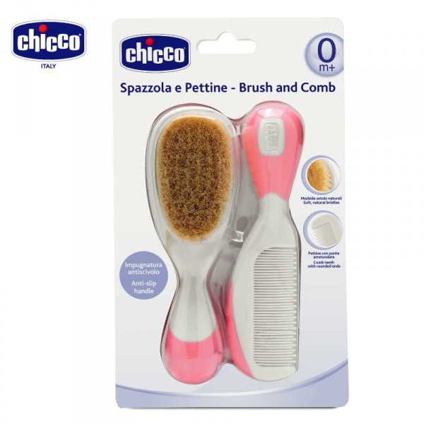 chicco嬰兒專用髮梳組