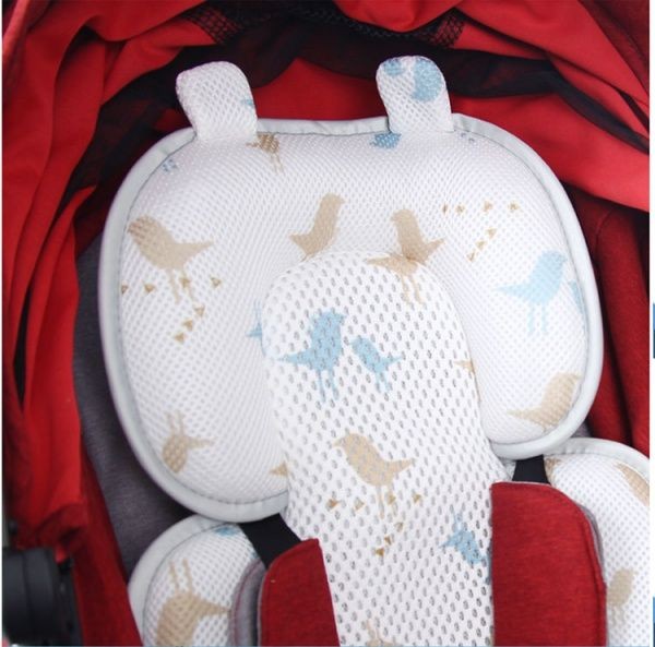 舒福家居 iSuFu - 3D Airmesh 頂級防護兩用幼童推車/安全座椅透氣墊-紫色