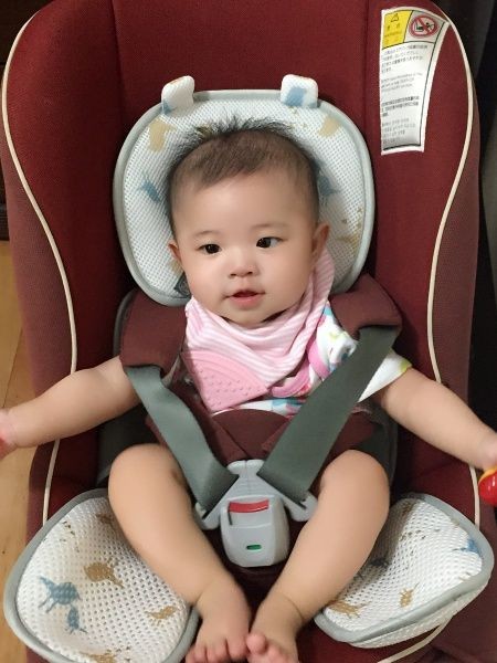 舒福家居 iSuFu - 3D Airmesh 頂級防護兩用幼童推車/安全座椅透氣墊-藍色