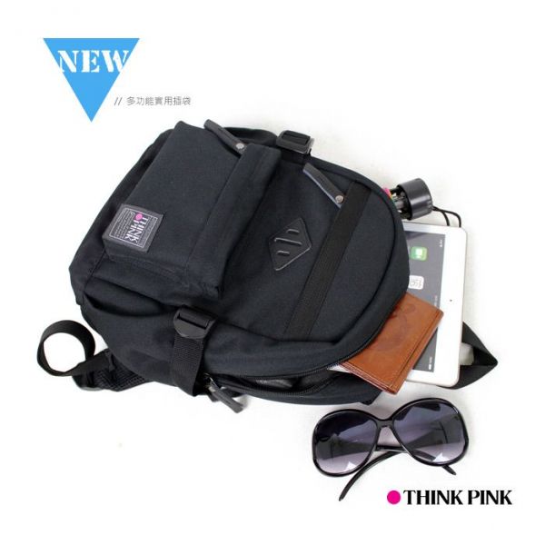 THINK PINK - 迷你後背包/童包-沉穩黑