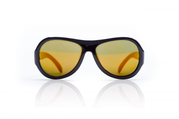 瑞士 SHADEZ - 可彎折嬰幼兒時尚太陽眼鏡-波點向日葵 (3Y~7Y)