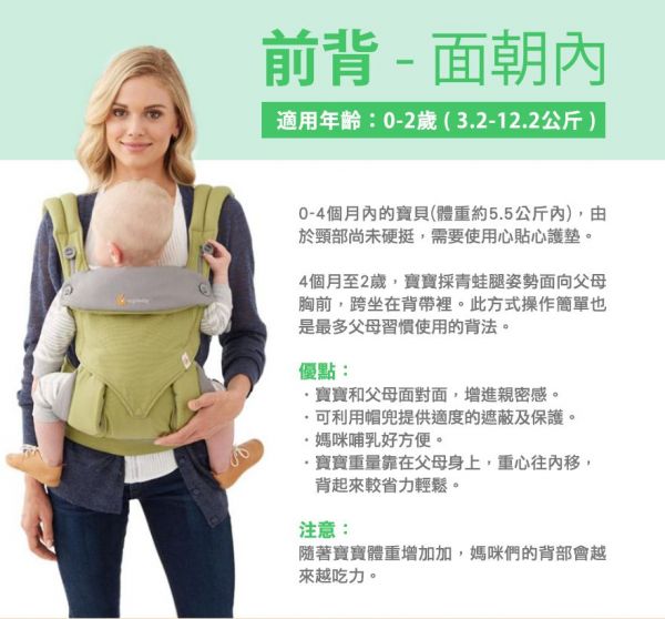 美國 ERGObaby	嬰兒揹帶