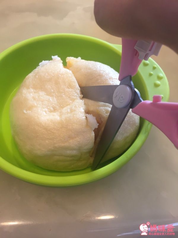 美國 3M - Scotch寶寶抗菌安全食物剪刀-藍色