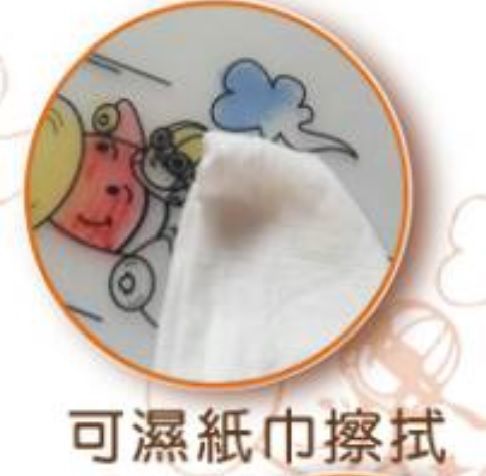 英國mombella 塗鴉矽膠餐墊(含四色塗鴉筆)