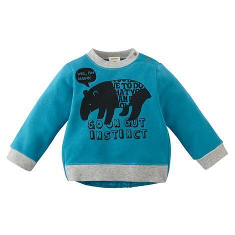 日本 Nissen 可愛馬來膜裏起毛上衣