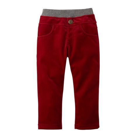 日本 Nissen - 毛茸茸保暖星星條紋連身衣-紅 (70cm)