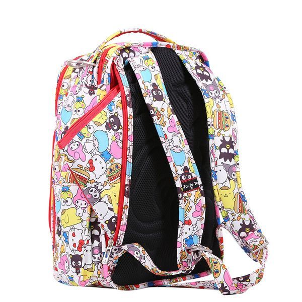 美國 Ju-Ju-Be - Be Right Back 大容量輕巧後背包-Hello Kitty 可愛限量聯名系列-Hello Sanrio 三麗鷗，全員集合！