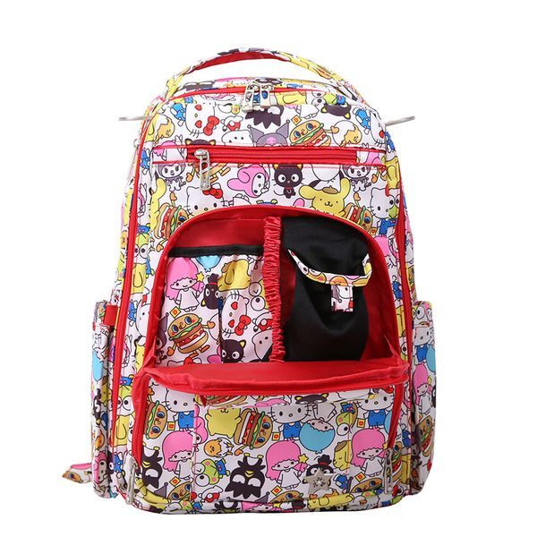 美國 Ju-Ju-Be - Be Right Back 大容量輕巧後背包-Hello Kitty 可愛限量聯名系列-Hello Sanrio 三麗鷗，全員集合！