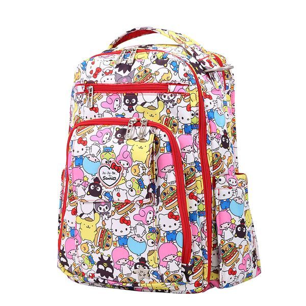 美國 Ju-Ju-Be - Be Right Back 大容量輕巧後背包-Hello Kitty 可愛限量聯名系列-Hello Sanrio 三麗鷗，全員集合！