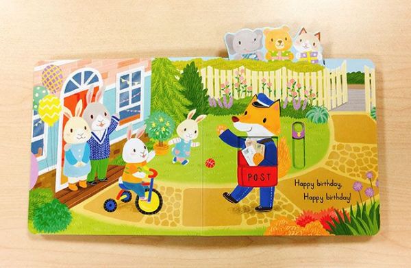 Nosy Crow - Sing Along With Me! 推拉搖轉書-Happy Birthday