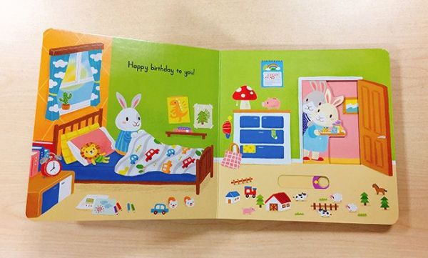 Nosy Crow - Sing Along With Me! 推拉搖轉書-Happy Birthday