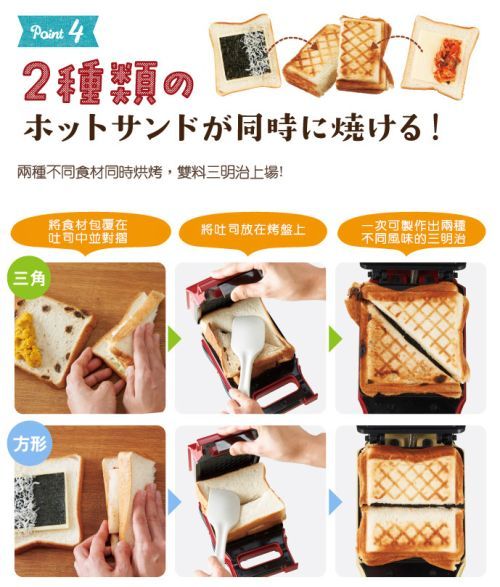 日本麗克特 récolte	Quilt 格子三明治機