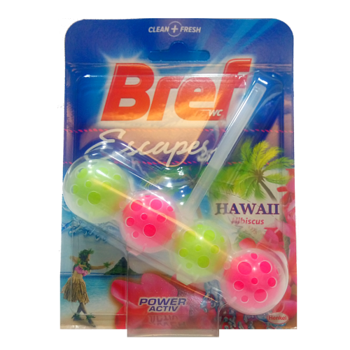 德國 Bref - 馬桶清潔球-除臭抗菌-紅白-8顆裝 50gX2