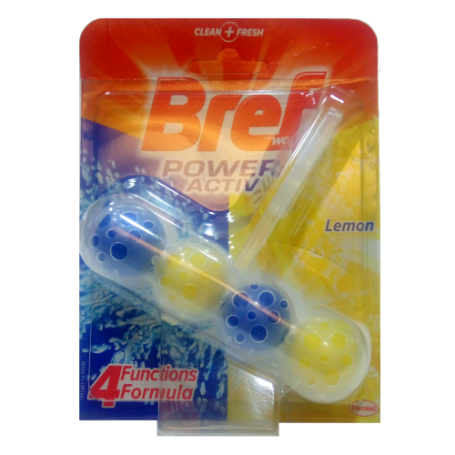 德國 Bref - 馬桶清潔球-除臭抗菌-紅白-8顆裝 50gX2