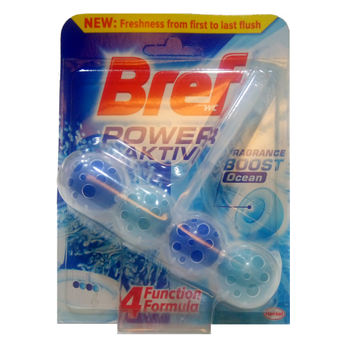 德國 Bref - 馬桶清潔球-除臭抗菌-紅白-8顆裝 50gX2