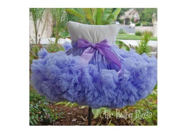 美國 Chic Baby Rose - 手工雪紡澎澎裙-薰衣草紫 (單一尺寸)