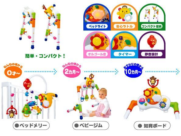 日本 Toyroyal 樂雅 - 多功能音樂鈴-五用型-0個月以上