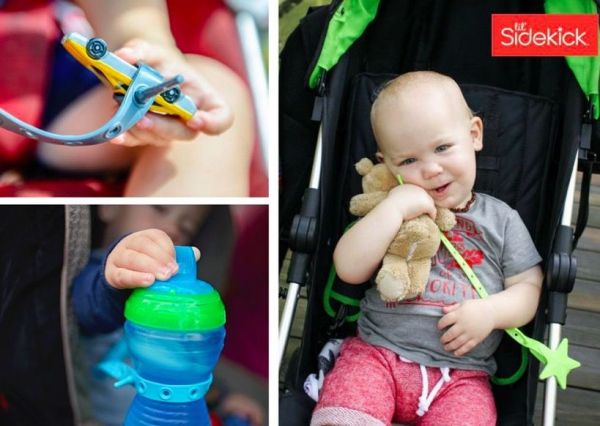 美國 lil Sidekick - 固齒防掉帶-竹炭灰