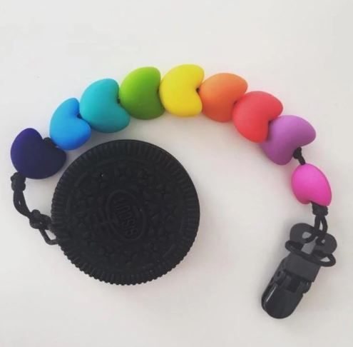 英國 Choby's - 彩虹餅乾固齒器