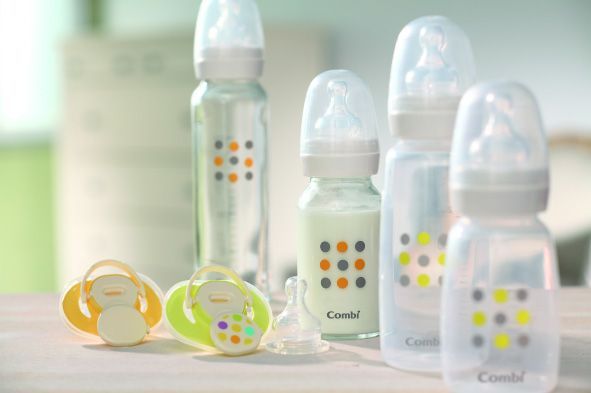 日本 Combi - 母乳力學 PES 奶瓶2入實用組-黃色-270mLx2