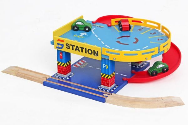 台灣 Mentari - 火車軌道配件-雙層停車場