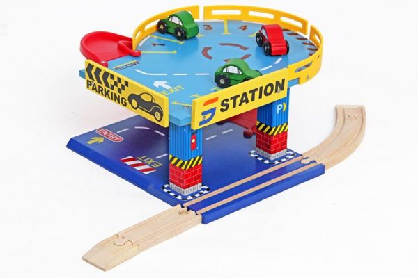 台灣 Mentari - 火車軌道配件-雙層停車場